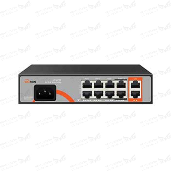 تصویر سوئیچ مکسرون 8 پورت 100 مدل MSW-3008FP-2GL-120I