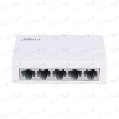 تصویر سوئیچ داهوا 5 پورت 100 مدل  DH-PFS3005-5ET-L