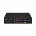 تصویر سوئیچ دیدیران 8 پورت1000  SW-1008-GL(POE x8)(UPx2)