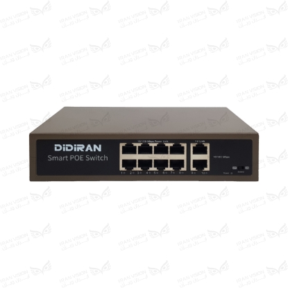 تصویر سوئیچ دیدیران 8 پورت 100 مدل SW-1008-L