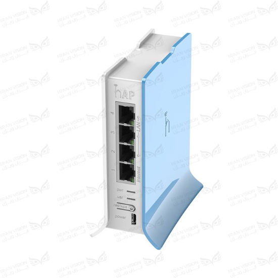 تصویر روتر میکروتیک 4 پورت 100 مدل HAP LITE RB941
