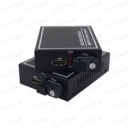 تصویر اکستندر  فیبرنوری20کیلومتر  HDMI+USB