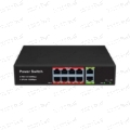 تصویر سوئیچ 8 پورت1000 فلزی  SW-1008-GL(POE x8)(UPx2)