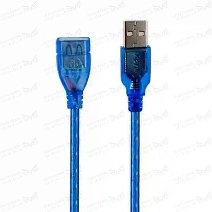 تصویر سیم افزایش طول USB 5M شیلدار