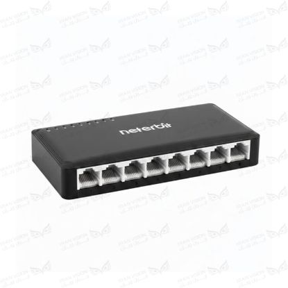 تصویر سوئیچ نتربیت 8 پورت100 پلاستیکی  NES-1008E-C