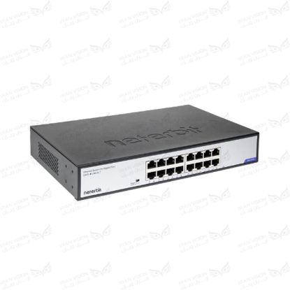 تصویر سوئیچ نتربیت 16 پورت1000 فلزی رک مونتNGS-1016D