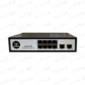 تصویر سوئیچ کماندو 10 پورت100 فلزی رک مونتE300-8P+2GE(POE x8)(UPx2)