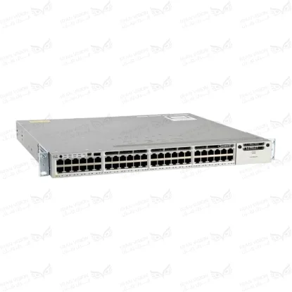 تصویر سوئیچ سیسکو 48 پورت1000 فلزی رک مونتWS-C3850-48P-S(POE x48)